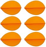 Cosmo Darts 6 Pack Fit Flight - Pear Dart Flight