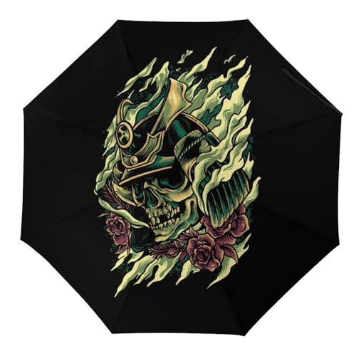 Parapluie voyage pliant boussole automatique contre le vent et la pluie