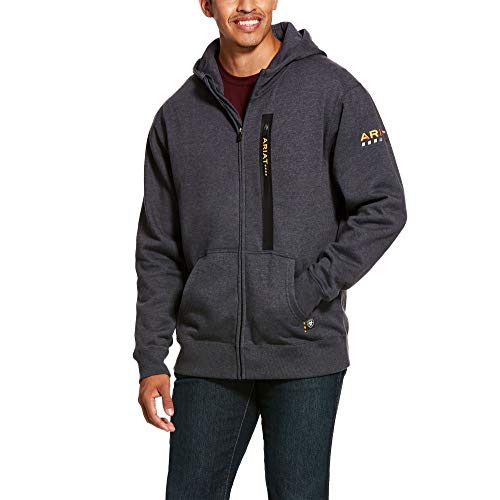 ARIAT Men's Rebar Workman Full Zip Hoodie