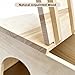 YHaurorise Hamster Hideouts and Houses, Small Animal Hides Home Habitats Enclosure Platforms, Cage Decor Playground Hut, Hideaway for Pet Mouse Syrian Rat Gerbil Mice