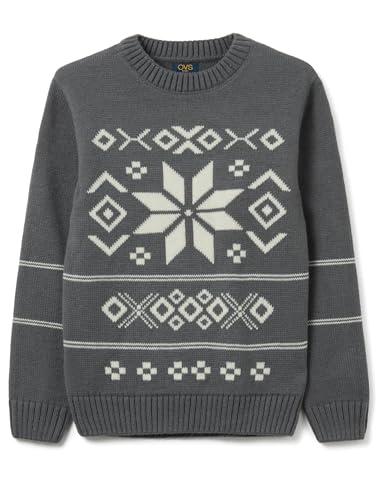 Pull multicolore pour garçons OVS Kids en coupe régulière avec motif jacquard