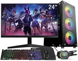 Pc Gamer I7 16gb, Ssd 512gb, Rx580 8gb, Kitgamer, Monitor 24