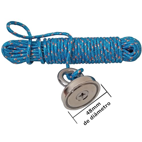 Imã Para Pesca Magnetica Até 80kg de tração