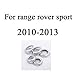 HERBEN 5pcs/Set Chrome Volume and Air Conditioning Knobs Trim for Land Rover Discovery 4 LR4 Car Accessory and Parts