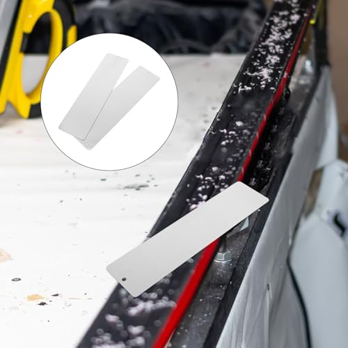 Gogogmee Raspador de Cera para Snowboard Acero Inoxidable 2 Piezas Herramienta Portátil para Mantenimiento y Reparación de Tablas de Esquí en Deportes de Invierno - imagen 8