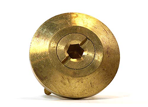 Meyco BCA1W Brass Wood Deck Anchor w/Screws