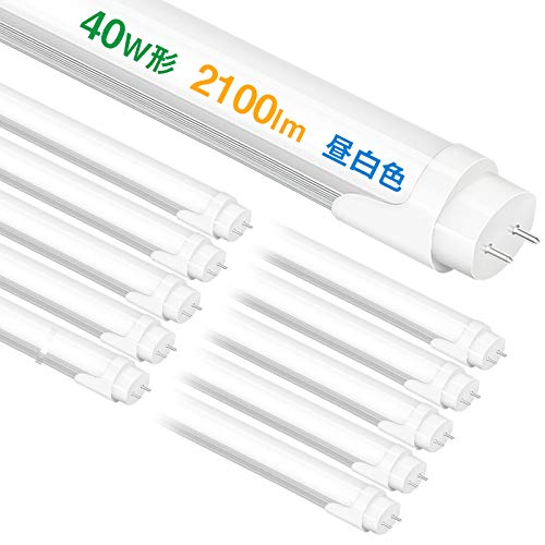 Ɩ 10{Zbg ledu 40w`  ledu F (GT-RGD-18W120NW-10B) O[Hsv 2100lm 120cm 1198mm G13 t8 40W^ h PLӔCی