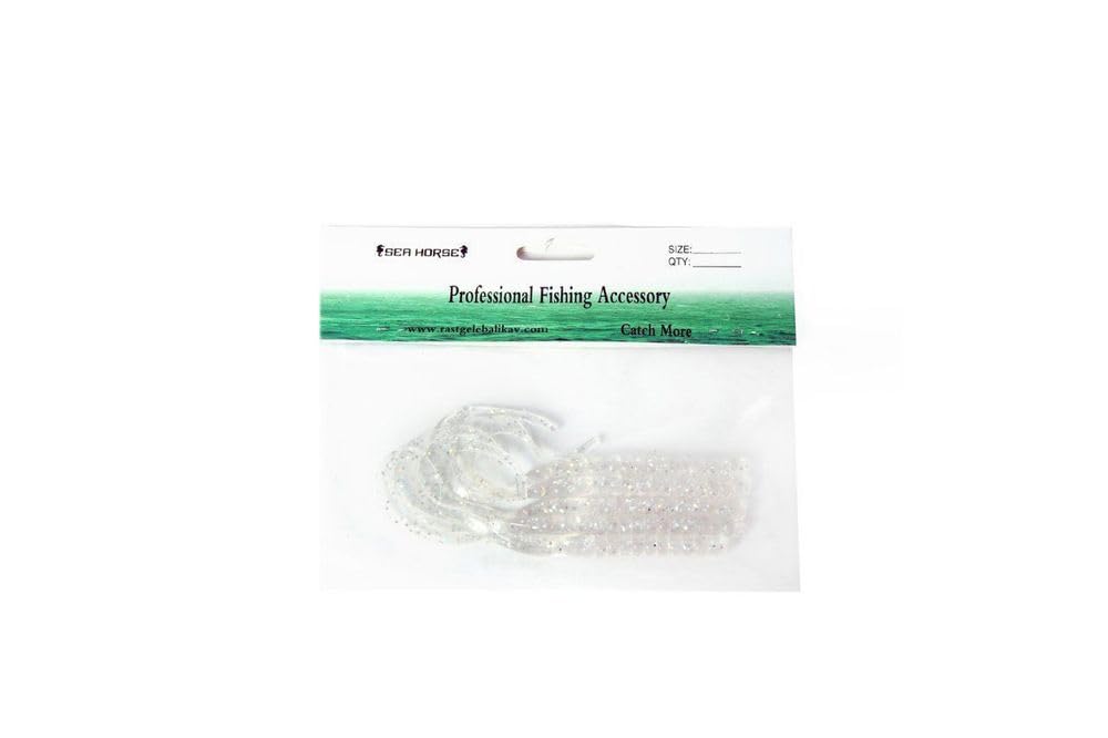 Sea Horse Live Worm 15cm L01 Silikon Kurt