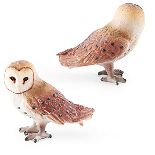 Aydinids 4 Pcs Miniature Bird Figurine Birds Of Prey Figurines Garden Statues Mini Bald Eagle Owl Model Figures For Fairy Garden Decorative Flower Pots Home Decor #TOP6