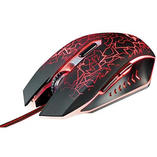 Trust Gaming GXT 105 Gaming Maus (2400 DPI, 6 Tasten, LED Beleuchtung) schwarz