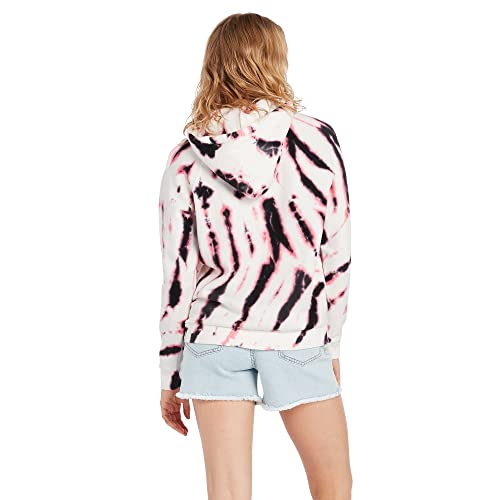 Image of Volcom Women's Regular Iconic Stone Hooded Fleece Sweatshirt
