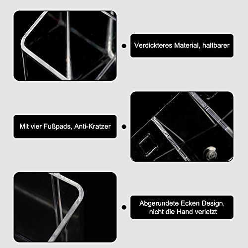 Porta Creme e Trucchi da Bagno con 5 Scomparti