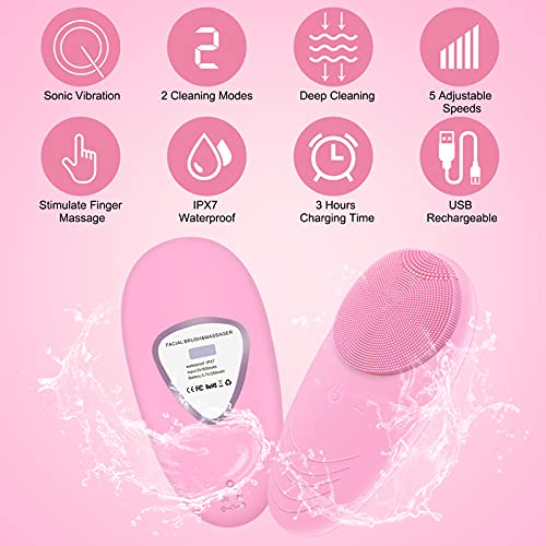 Spazzola Viso Silicone, Beelisymia Spazzola