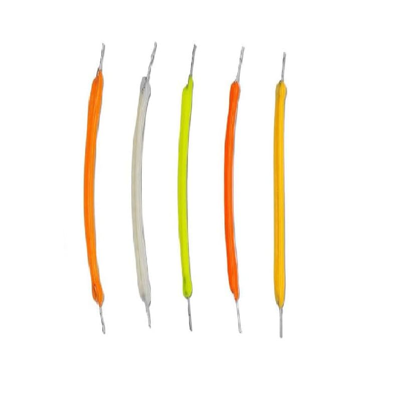 10 szt. 3 V COB LED filament elastyczny niebieski czerwony zielony żarówka Edison części zginany elastyczny filament LED DC3V akcesoria do źródła światła, różowy, 260 mm (10,23 cala)