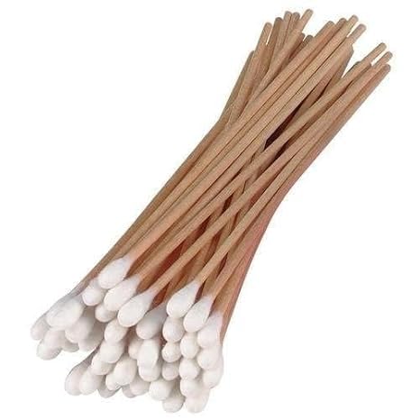 Bio Tools® Wooden Cotton Swabs Sticks – Natural Wood Handle – Medical & Cosmetic Use – Pack of 100-image-48