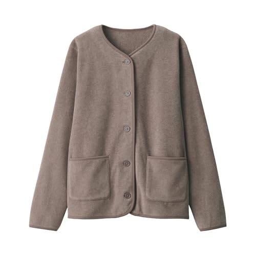 無印良品 婦人 素材に還るフリースカーディガン レディース BB2QRA4A モカブラウン 婦人Sのサムネイル