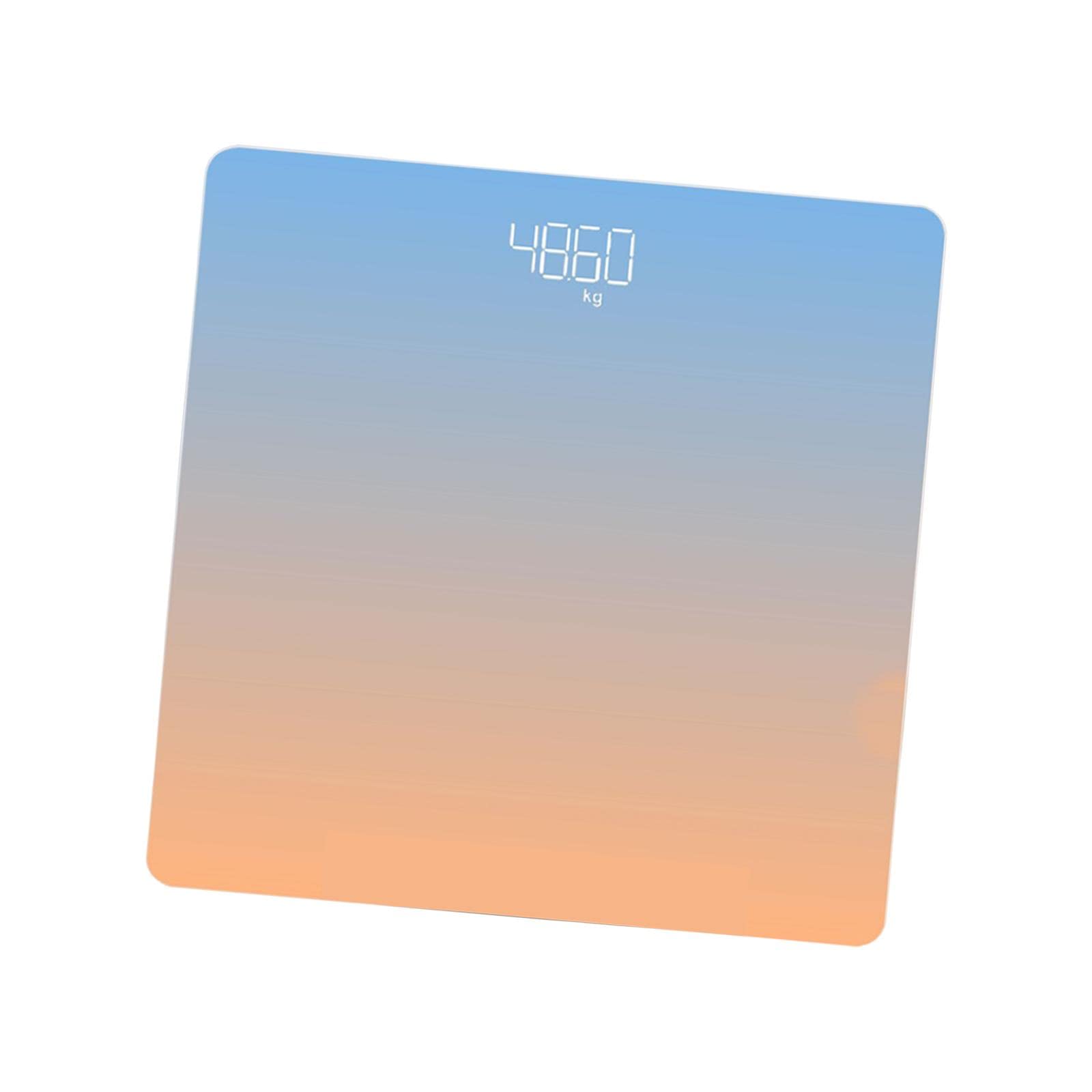 ZOOMELLA Smart Scale for Body Weight and Fat 400lb Digital Weighing Machine Blue-picture-29