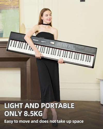 Professional 88-Key Weighted Hammer Action Digital Piano
