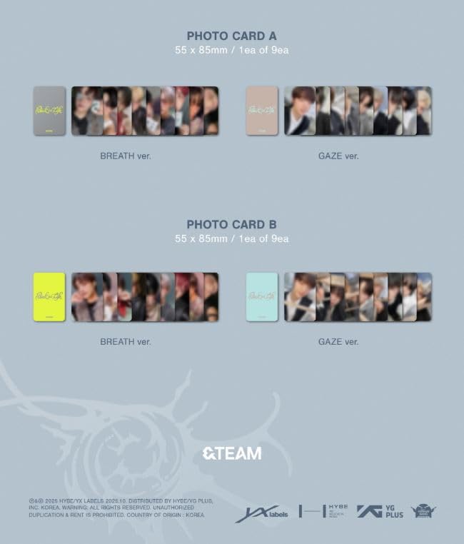 Amazon.co.jp: &TEAM - KR 1st Mini Album [ Back to Life ] 韓国盤 (2