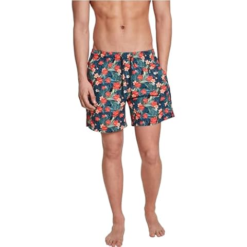 Urban Classics Multicolour Pattern Swim Shorts Cover