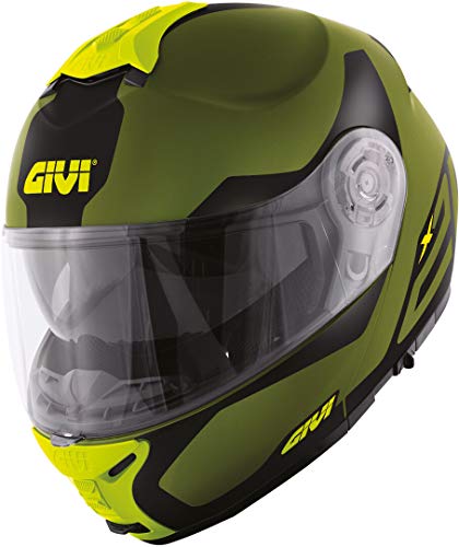 Givi HPS HX21 Casco Modular gráfico Challenger Spirit, XL