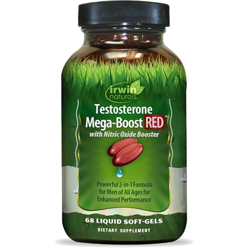 Irwin Naturals Testosterone Mega-Boost RED with Nitric Oxide