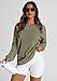 PRETTYGARDEN Women's Oversized Sweatshirt 2025 Fall Fashion Clothes Ribbed Corduroy Long Sleeve Going Out Pullover Tops (Green,Medium)