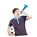 POPETPOP 10pcs Cheer Horns for Football Events Trumpets for Parties Festivals and Live Performances Noisemakers for Fans and Boys and Girls