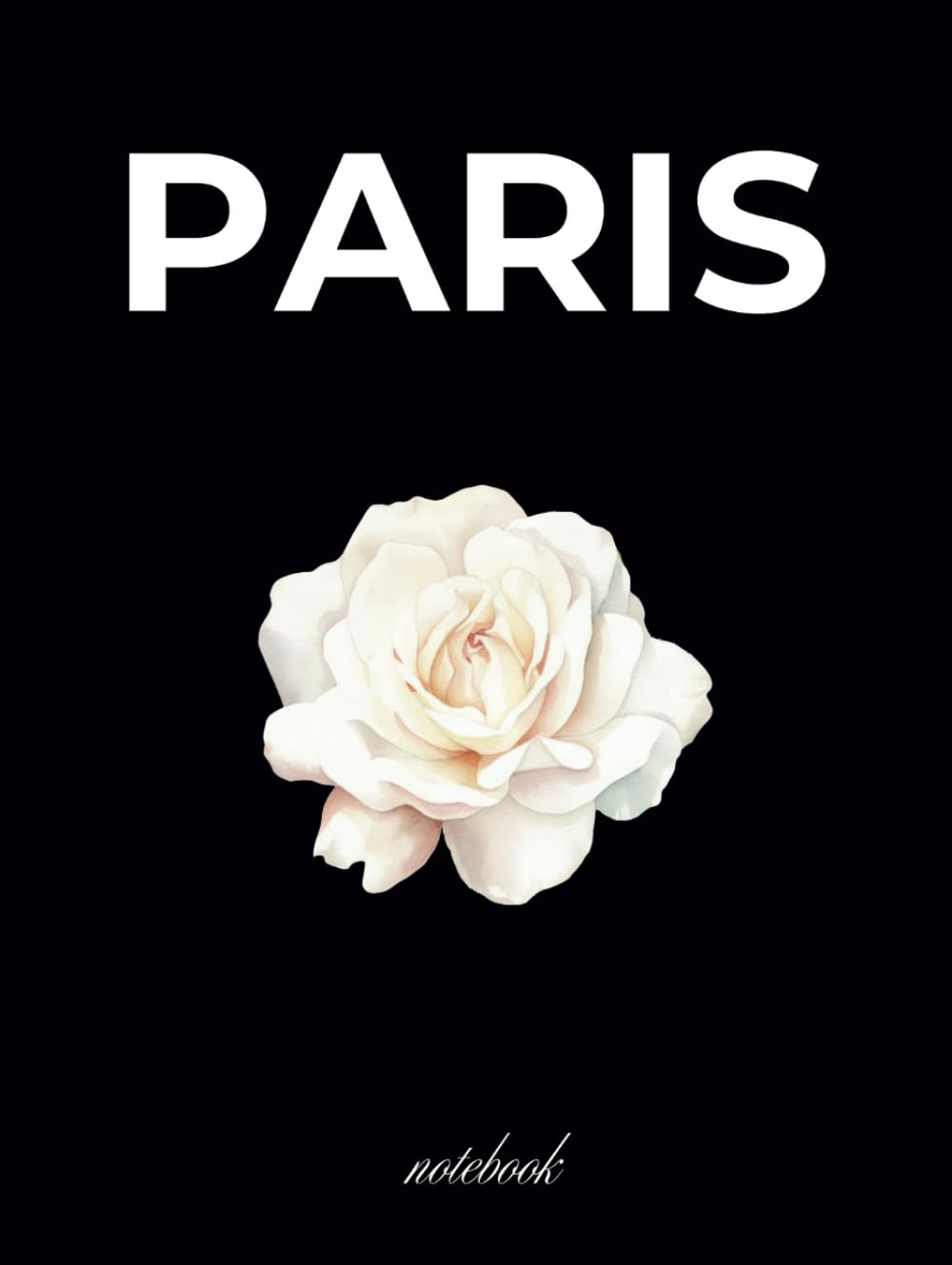 Carnet Paris grand format 8.5x11 pour sublimer votre table basse de salon