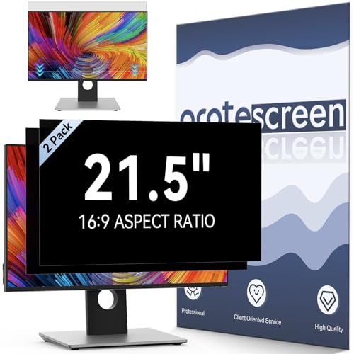 21.5 Inch Computer Privacy Screen Filter (2-Pack)
