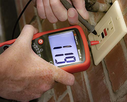 Triplett High Performance 2000 Count Digital Multimeter - Ac/Dc Voltage, Ac/Dc Current, Resistance, Continuity, Diode Test, Plus Temperature, Frequency And Capacitance (9007-A) #TOP2