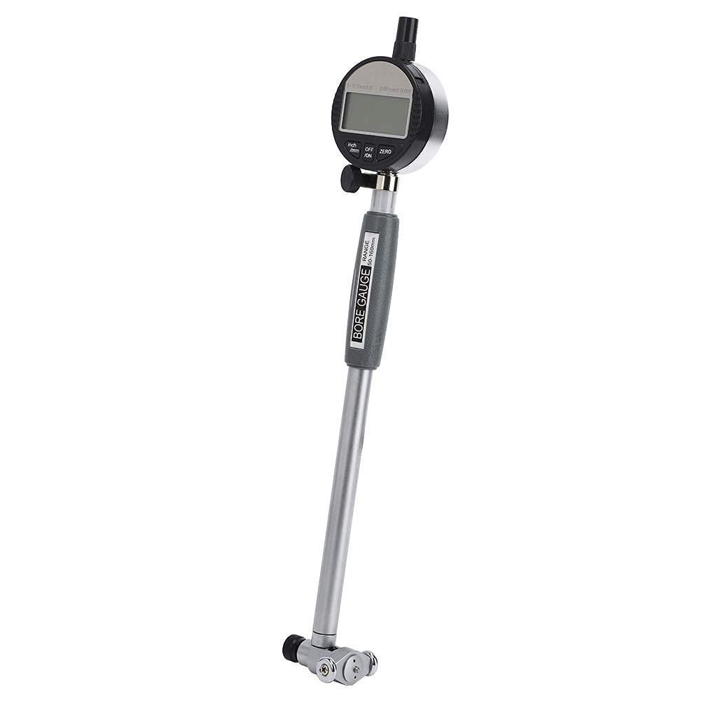 Dial Bore Gauge Práctico calibre de diámetro interno de plástico y acero inoxidable 50-160 mm para equipos industriales Herramientas manuales industriales