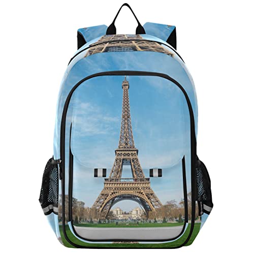 Sac à dos d'école pour enfants motif Tour Eiffel Paris
