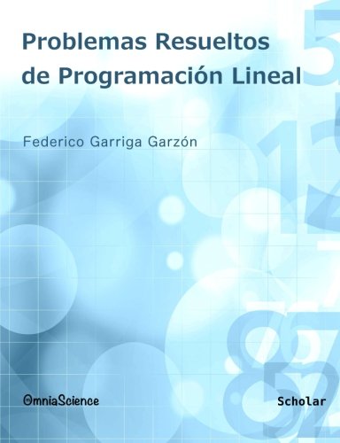 Problemas resueltos de programación lineal Problemas resueltos de programación lineal