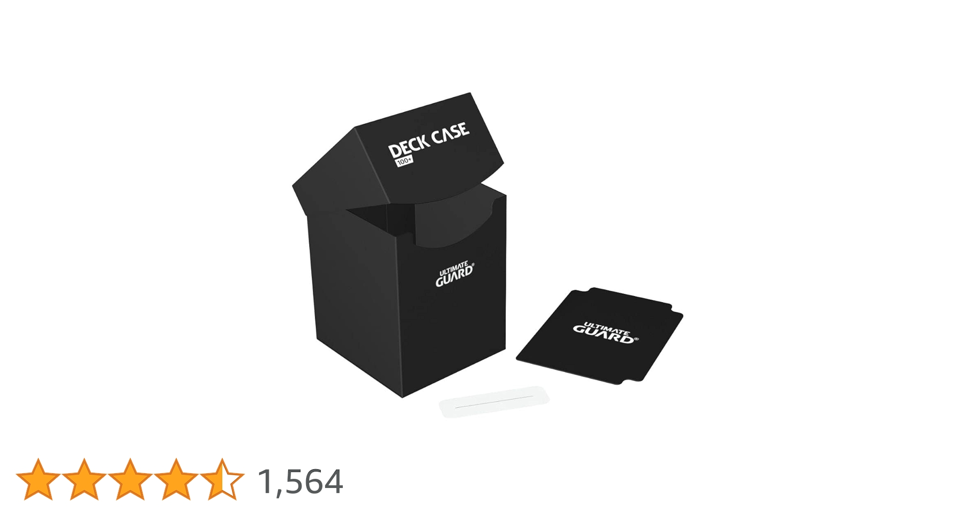 MTG 引退品　黒単　白黒　土地　アルティメットガード　デッキケース アルティメットガード社 Deck Case 100+ Standard Size Black