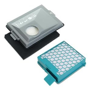 Reliapart Cat and Dog Vacuum Cleaner Fine Dust Filter Kit Compatible for Miele 'CX-FSF' and 'SF-HY60' Type Boost CX1 11639240 11639250