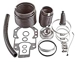 RPS Mercruiser Alpha One 1 Gen 2 Two Transom Exhaust, u-Joint, Shift, Bellows, Gasket, Gimbal Bearing kit, Replaces MerCruiser 30-803099T1