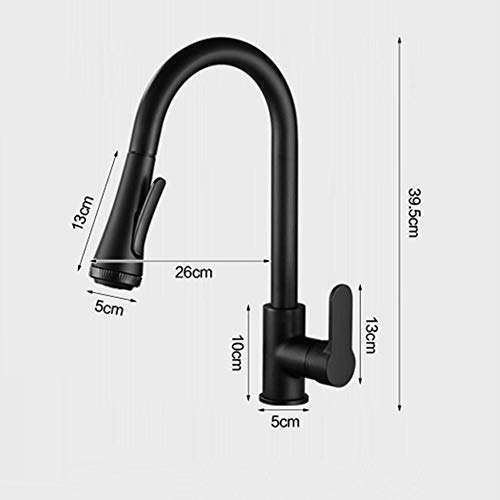 Robinet d'évier rétractable en laiton pour simplifier la vaisselle - 2