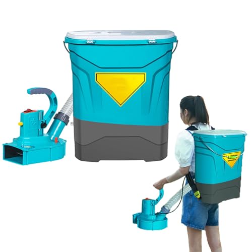 Épandeur électrique à débit variable pour sel et engrais avec bac de 25 kg - 2