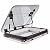 RV Skylights Caravan Motorhome Roof Vent Hatch, Roof Window with LED Light Camper Windows Replacement Skylight with Lamp for RV Caravan Motorhome (Hole Size 19.7x19.7inch/500x500mm)