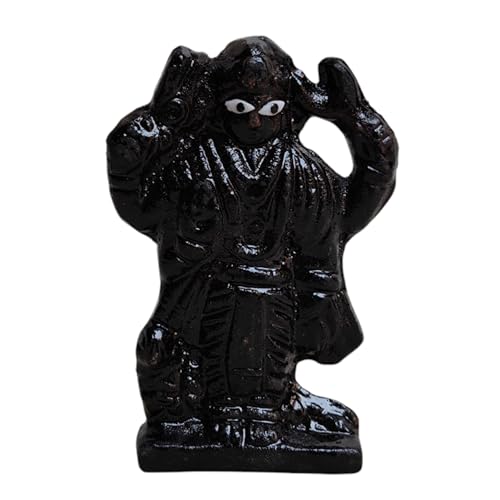 Estatua Iron Shani Dev 3 pulgadas para adoración espiritual