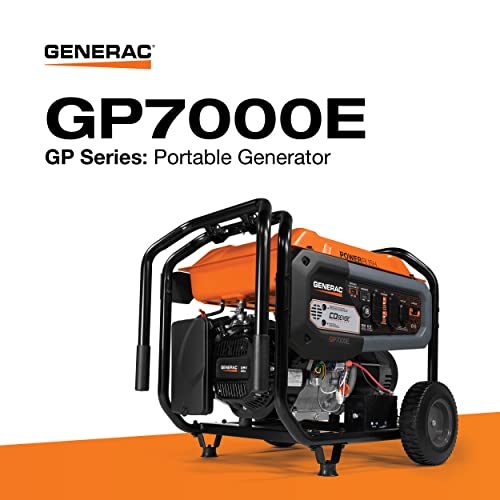 Generac GP7000E 389CC CO 50ST with cord - Image 6