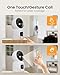 Anlapus C528 4MP Dual Lens(2MP+2MP) Indoor Security Camera, Motion Detect and Auto Tracking, Plug-in, 360° WiFi Pan/Tilt Camera, 2.4GHz WiFi, Two-Way Talk, Light & Siren alert, Memory Card Not Include
