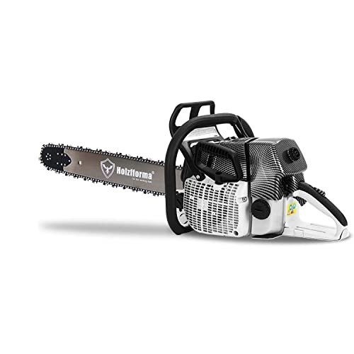 Jardiaffaires Thermische Kettensäge G660 Pro Carbon Doppelgriff 92cc Führung 50cm Schnittlänge – Bild 3