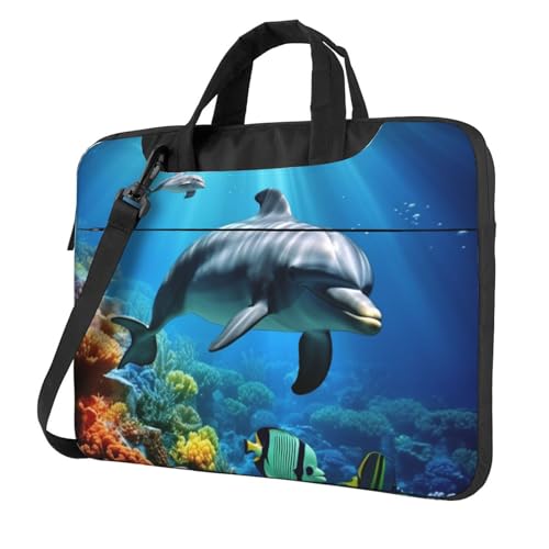 Bolsa para Laptop con Diseño de Delfín Marino miniatura 1
