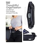 Peak Gear Travel Money Belt. Premium Quality Travel Wallet with RFID Blocking Fabric to Protect Credit Cards, Passports and Documents. Exclusive Theft Protection and 2 Recovery Tags | Black - Image 3