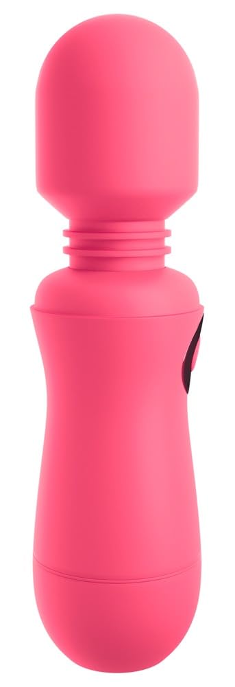 Pipedream Omg! Wands - #Enjoy Rechargeable Vibrating Wand, Pink - 430 g