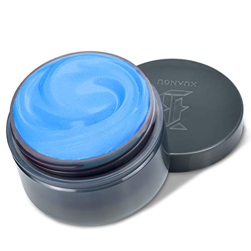 Hair Color Wax Wash Out Hair Color Instant,Hair Paint Wax Multi-Colors Temporary Modeling Hair Wax Easy To Use and Suitable For Most Hair Types Hair Dye Cream For Daily & Party Use(Blue)