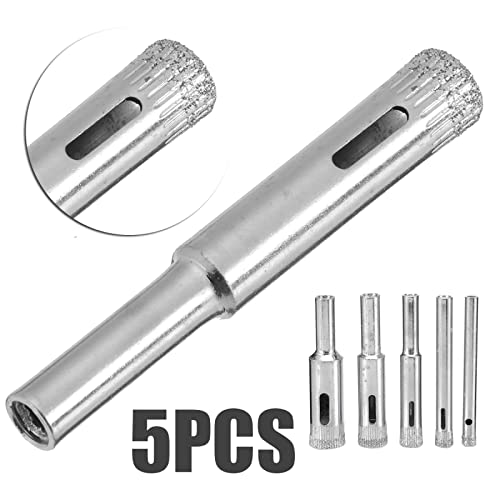 NUSHKI 5Pcs Brocas con Diamante Para Cortar Azulejo miniatura 3