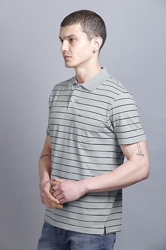 Image of GODFREY Half Sleeve Cotton Polo T Shirt for Man with Pocket - Regular fit Men Tshirts